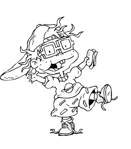 Hungry Chuckie  Coloring Page